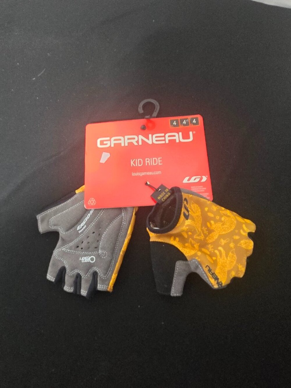Louis Garneau Kid Ride Youth Cycling Gloves Size 4 – NEW WITH TAGS 🚴‍♂️🧤